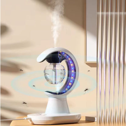 Lampara humidificadora repelente de mosquitos.