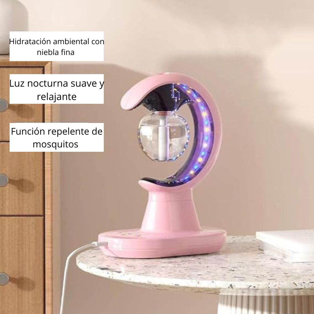 Lampara humidificadora repelente de mosquito