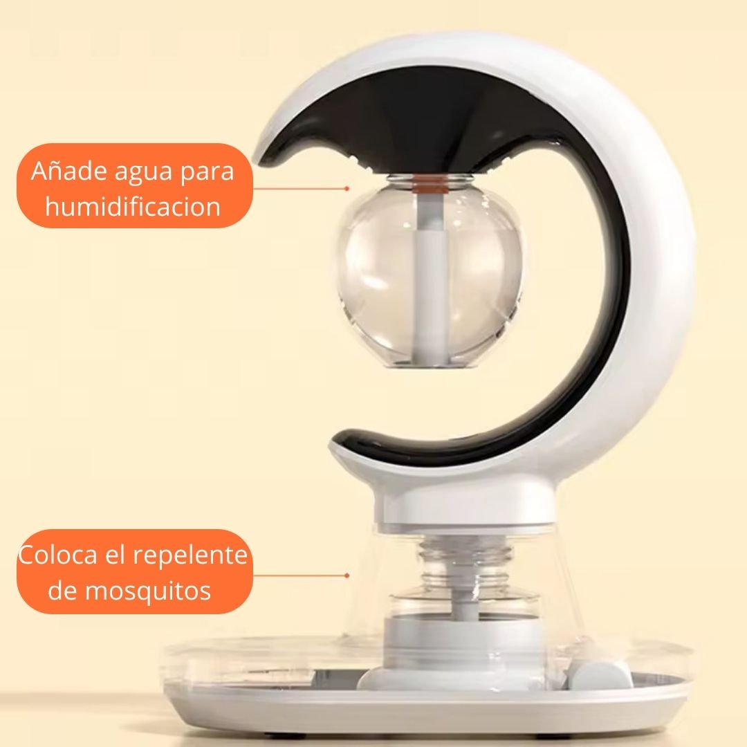 Lampara humidificadora repelente de mosquito